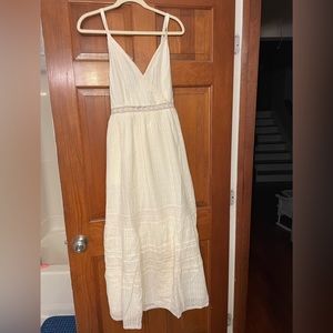 American Eagle lace trim maxi dress size XL NWT